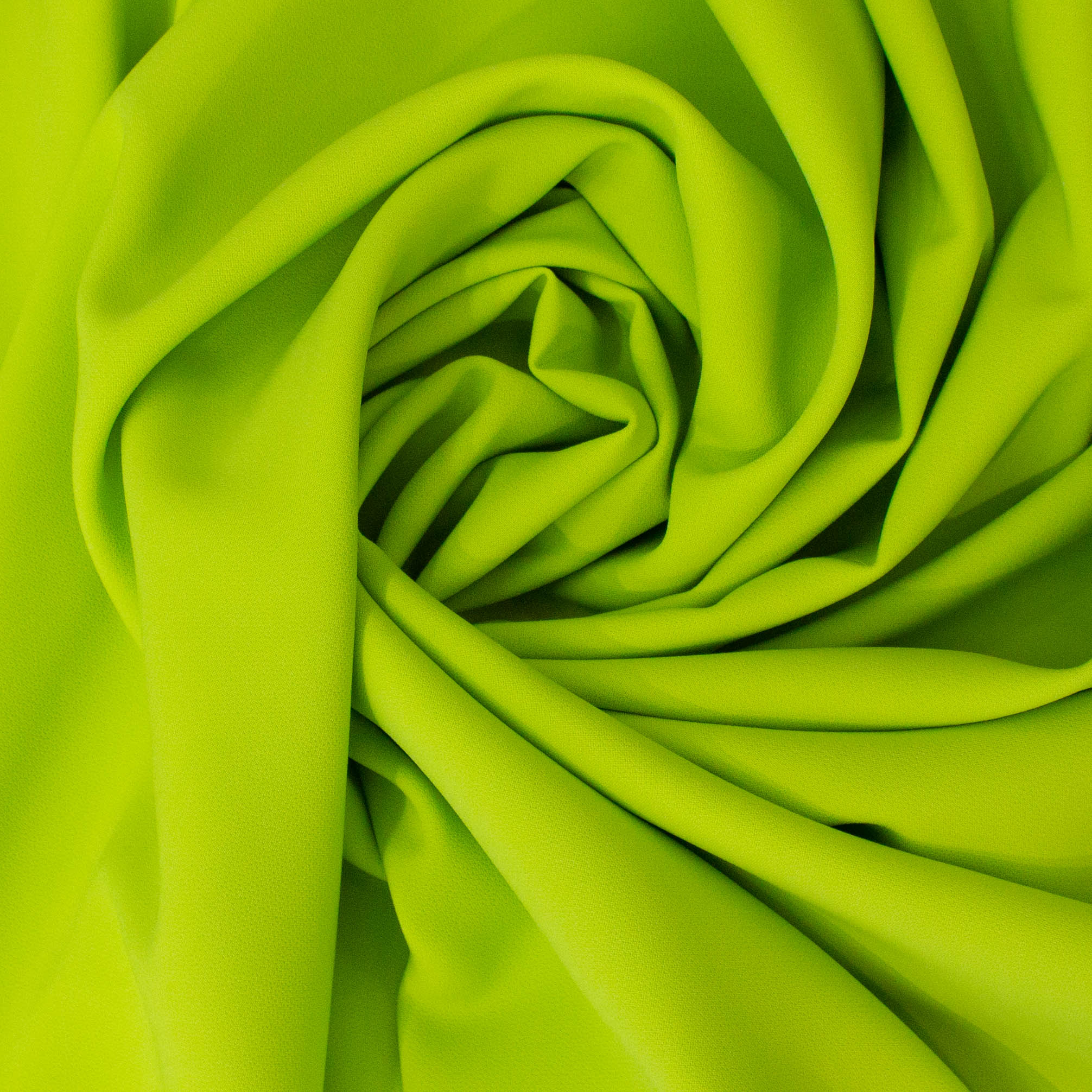 Crêpe stretch 'kiwi'  - Lorré